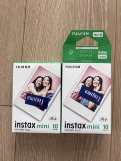 FUJIFILM instax mini フィルム 10枚×2パック