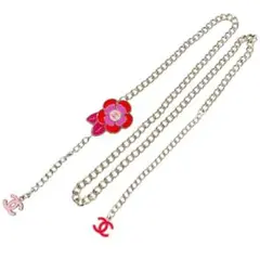 CHANEL/シャネル ココマーク カメリア ヴィンテージ チェーン d_168