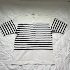 GLOBAL WORK ボーダー Tシャツ Mサイズのサムネイル