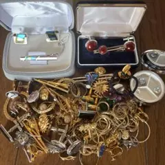 お値下げ不可 遺品整理 時計、カフス以外ほぼ未使用 ネックレス