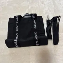 GENTLEWOMAN トートバッグ ブラック 2way