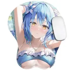 【新品未開封】 ホロライブ 雪花ラミィ おっぱいマウスパッド 22×26cm