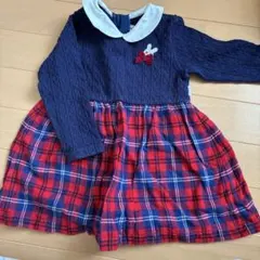 ミキハウス　ワンピース 90