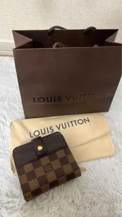 LOUIS VUITTON ダミエ 二つ折り財布