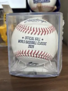 WBC 公式球 2026 Rawlings ローリングス ボール キューブ入り - メルカリ