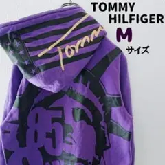 少し美品 TOMMY HILFIGER トミーヒルフィガー 廃盤 裏毛 パーカー