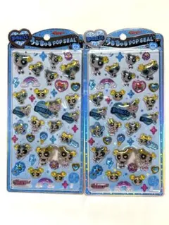 うるちゅるPOPシール パワーパフガールズ BUBBLES 2枚セット