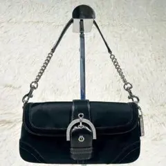 超希少✨️COACH コーチ ソーホー チェーン ショルダーバッグ ベロア