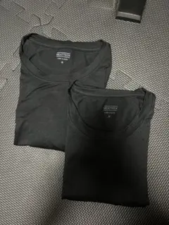 HEATTECH 長袖シャツ Mサイズ 黒　2枚セット