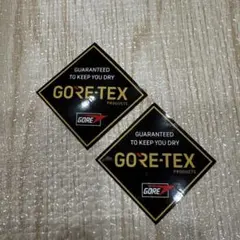 【非売品】GORE-TEX 防水ステッカー 2枚セット