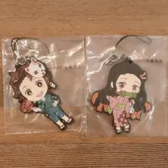 鬼滅の刃 ラバーストラップ ラバスト  竈門炭治郎 竈門禰豆子