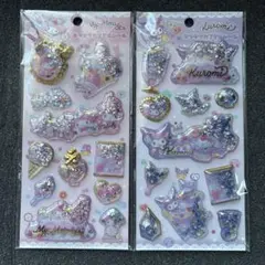 新品、未開封キラキラカプセルシール　マイメロ　クロミ 2枚セット　サンリオ