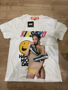 【新品未開封】KIKSTYO グラフィックTシャツ Lサイズ 黒　本郷柚巴さん 元*屋様 KIKSTYO 本郷柚巴Tシャツ XL - メルカリ