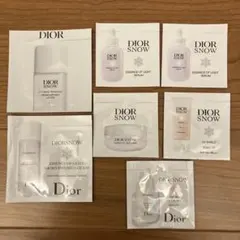 Dior Snow トライアルセット 7パック