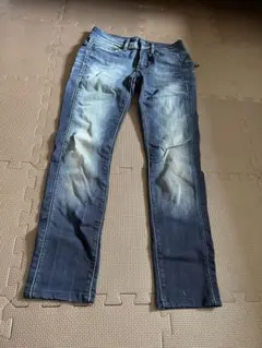 RAW ダークブルー スリムフィットデニム