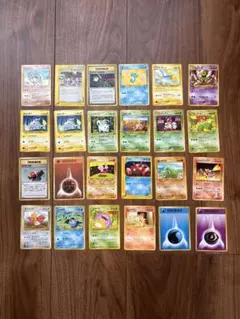 ポケモンカード 旧裏面 まとめ売り 24枚セットのサムネイル