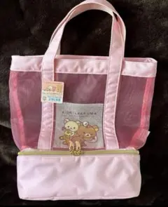 リラックマ コリラックマ 保冷 メッシュ トートバッグ