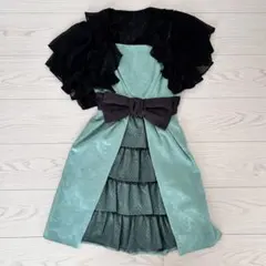 結婚式　お呼ばれ　ドレス ボレロ　セット