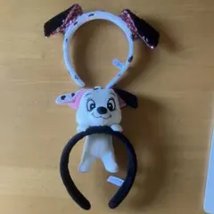 東京ディズニーリゾート 犬耳カチューシャ2本セット値下げ