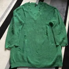 ⭐︎H&M DIVIDED ⭐︎ グリーン　LサイズUS レディース