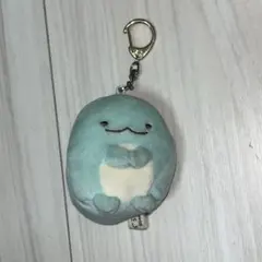 すみっコぐらし とかげ チャームキーホルダー マスコットキーホルダー 金具