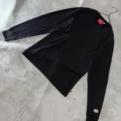 専用【新品タグ付き】Dickies 長袖Tシャツ ブラック Mサイズ ロゴ刺繍
