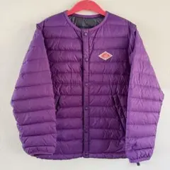 【DANTON】インナーダウンジャケット(パープル)135cm