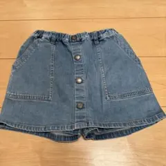 【GLOBAL WORK】デニムスカート風パンツ140のサムネイル