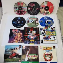 PS1　ゲームソフト　6枚　まとめ売り　無保証