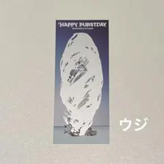 SEVENTEEN HAPPY BURSTDAY スクラッチ ウジ