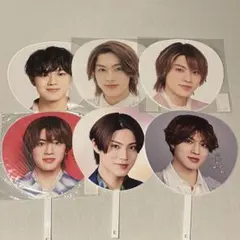 佐藤龍我　個人うちわ 6枚セット