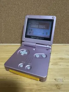 【整備済】ゲームボーイアドバンスSP 画面良好分解清掃済　　バッテリー新品