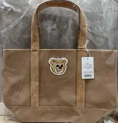 ベージュ トートバッグ