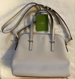 ケイトスペード 2way ショルダーバッグ ハンドバッグ ベージュ系