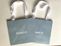 Canal4℃ ショップ袋 2個セット