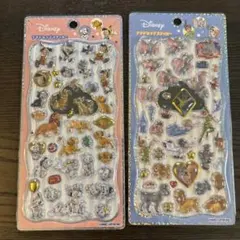 ま*ぶ様 ディズニークラッシック　プチドロップステッカー　2枚セット　新品未使用