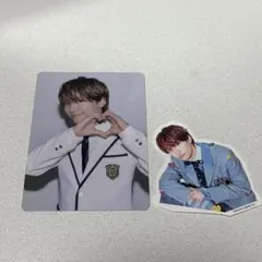 藤原丈一郎 HARD WORK トレカ シール