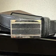 GOLD/PFEIL ブラックレザーベルトのサムネイル