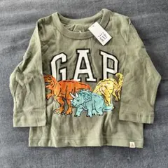 【新品】GAP 恐竜プリント Tシャツ 80cm