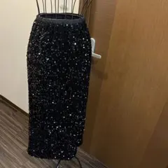 スパンコール　スカート
