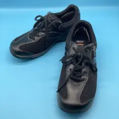 【美品】ASAHI medical walkウォーキングシューズ 24.5cm黒のサムネイル