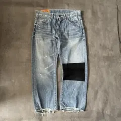 DANIA JAPAN vintage デニム パッチワーク ダメージ加工 古着