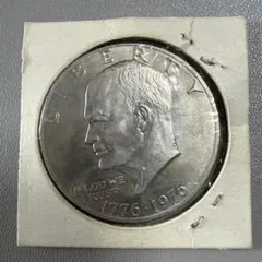 C507 1976年 1ドル銀貨-Sプルーフ アイゼンハワー アメリカ - メルカリ