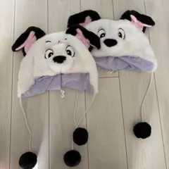 101匹わんちゃん　ファンキャップ　2個
