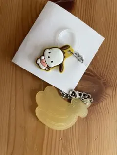 【即購入OK】【新品・未使用】ポチャッコ傘置き ポチャッコダブルチャームサンリオ