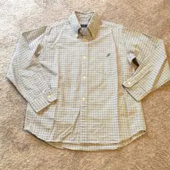 SHIPS KIDS チェック柄 長袖シャツ 130