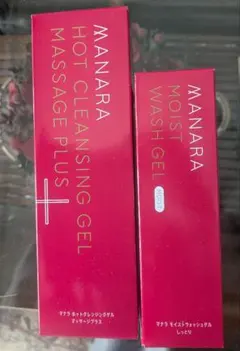 MANARA ホットクレンジングゲル200mlモイストウォッシュジェル120ml