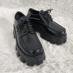 極美品✨アズール バイ マウジー チャンキーソール シューズ　S　厚底