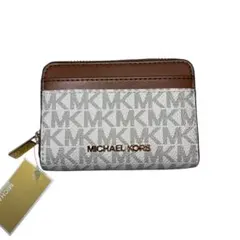 新品未使用MICHAEL KORS ロゴミニ財布