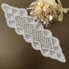 ハンドメイド❤️レース編みドイリー（テーブルセンター）